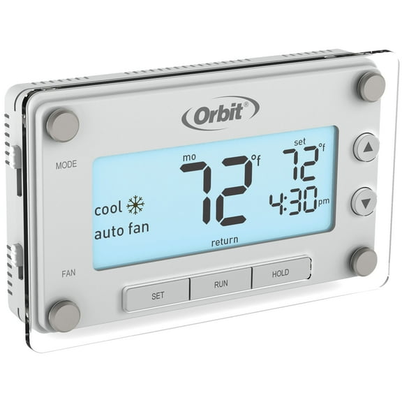 Orbit 83521 Clear Comfort Programmable Thermostat with Large, Easy-to-Read Display