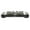 Matt Black, variant on Leafy, Butane Gas Twin Burner Chef Gas Stove with Case (15,000 BTU)