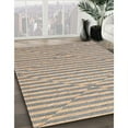 thumbnail image 3 of Ahgly Company Machine Washable Indoor Rectangle Industrial Modern Rose Dust Purple Area Rugs, 4' x 6', 3 of 7
