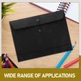 thumbnail image 3 of PENIKOKO 5Pcs Letter Envelope Black Kraft Paper Mailing Envelopes For Travel, 3 of 7