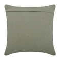 thumbnail image 3 of The HomeCentric Cushion Covers Grey Accent Pillow Textured Knotted Pintucks Solid Pillow Cover Pack of 2 18x18 inch (45x45 cm) Pillow Cover Square Cotton Linen Pillow Cover Solid - Grey Linen Texture, 3 of 3