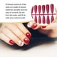 thumbnail image 3 of Seitruly 24 piezas de uñas postizas en polvo brillante en forma de T prensa en las puntas de las uñas suministros de bricolaje decoración de Type3 NO3, 3 of 6