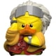 thumbnail image 2 of Figura coleccionable de vinilo con forma de pato de goma TUBBZ Doc Brown, 2 of 6