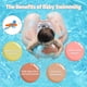 thumbnail image 2 of Natación sin flotador para bebés con toldo solar de 3 a 36 meses, 2 of 6