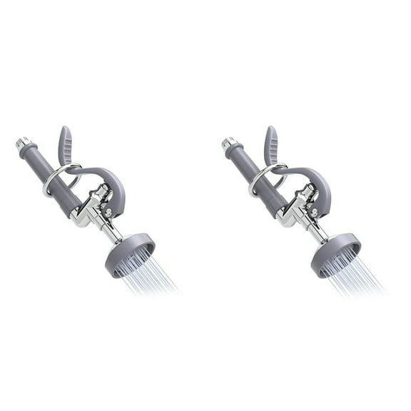 2X Sink Sprayer, Pre Rinse Sprayer for Commercial Kitchen Sink Faucets, 1.42 GPM Sprayer Valve Dish Sprayer Nozzle
