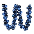 thumbnail image 1 of Vickerman 6' Midnight Blue Asst Orn Ball Garland, 1 of 1