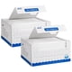 thumbnail image 1 of Toallas faciales HOMEXCEL, 100 unidades (2 cajas), biodegradables, 1 of 7