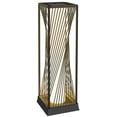thumbnail image 1 of Outsunny Rattan Solar Floor Lamp, Outdoor Lamp with Auto On/Off LED Lights, 1 of 10