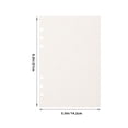 thumbnail image 2 of HEATSHAKING 225Pcs Loose Leaf White A5 Grid Paper Refills for Binder Planner Journal Insert Refill Pages, 2 of 6