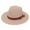 Light Pink, variant on Jiaroswwei Panama Hat Straw Weaving Folding Men Women Anti Sun Waterproof Travel Cap for Beach