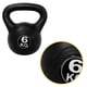 thumbnail image 2 of Tayga Pesa Rusa plástica Kettlebell en KG mango antiderrapante (6), 2 of 3