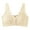 Beige, variant on JINMGG Bras for Women Plus Size Comfortable Breathable Brasiers Women Underwear No Rims Strapless Sports Bras Clearance