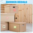 thumbnail image 5 of Uxcell 3" Consecutive Number Stickers 1 Set Self Adhesive Number Decals Multicolor, 5 of 6