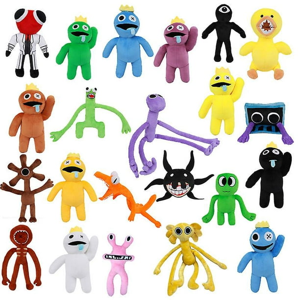 Lot de 12 figurines Rainbow Friends - Pas d'emballage avec