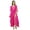 Magenta, variant on Bimba Womens Long Maxi Kimono Kaftan Designer Rayon Night Dress Caftan Coverup