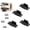 4pcs, variant on Quick Fitting Furniture Joint Bracket with Screws, Stainless Steel Furniture Connectors, 2-in-1 Locking Insert Shelf Brackets, for Beds, Tables, Shelves, Wardrobes (4pcs)