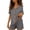 Gray, variant on Naittoop Pajama for Women Set Short Sleeve Button Down Pajamas Sets Soft Lounge Sets for Women Sleepwear PJS