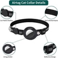 thumbnail image 3 of HLONKCat Support AirTag Collier Bandes Réfléchissantes Réglables Collier Chaton Étanche Collier Cloche pour Animal de Compagnie, 3 of 9
