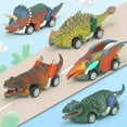 thumbnail image 4 of Toys 50% Off Clearance!Tarmeek Dinosuar Toy Cars for Boys Age 3 4 5 6 7 Years Old,Pull Back Dinosaur Cars Vehicles Toys Birthday Gifts for Boys Kids Toys for Kids, 4 of 8