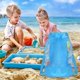 thumbnail image 5 of Bolsa de playa para guardar juguetes de arena, bolsa de gran capacidad para exteriores, bolsa de playa plegable y portátil, material de algodón resistente, ideal para viajes familiares a la, 5 of 6