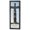 Barn Black, variant on 16x51 Frame Black Charcoal Grey Wood Textured Picture Frame | 0.75 Inch Moulding Width | Gunmetal