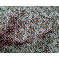 thumbnail image 4 of oneOone Silk Tabby Fabric Floral Block Printed Fabric 1 Yard 42 Inch Wide, 4 of 4