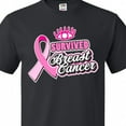 thumbnail image 4 of Inktastic I Survived Breast Cancer with Pink Ribbon T-Shirt, 4 of 5