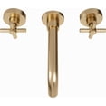 thumbnail image 3 of Dreamline FTSC0308X09 Seneca Wall Mounted Tub Filler - Black, 3 of 7