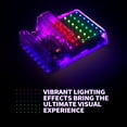 thumbnail image 4 of eXtremeRate Replacement Shell Clear Atomic Purple 7 Color 50 Effects for Nintendo Switch /OLED Dock, 4 of 9