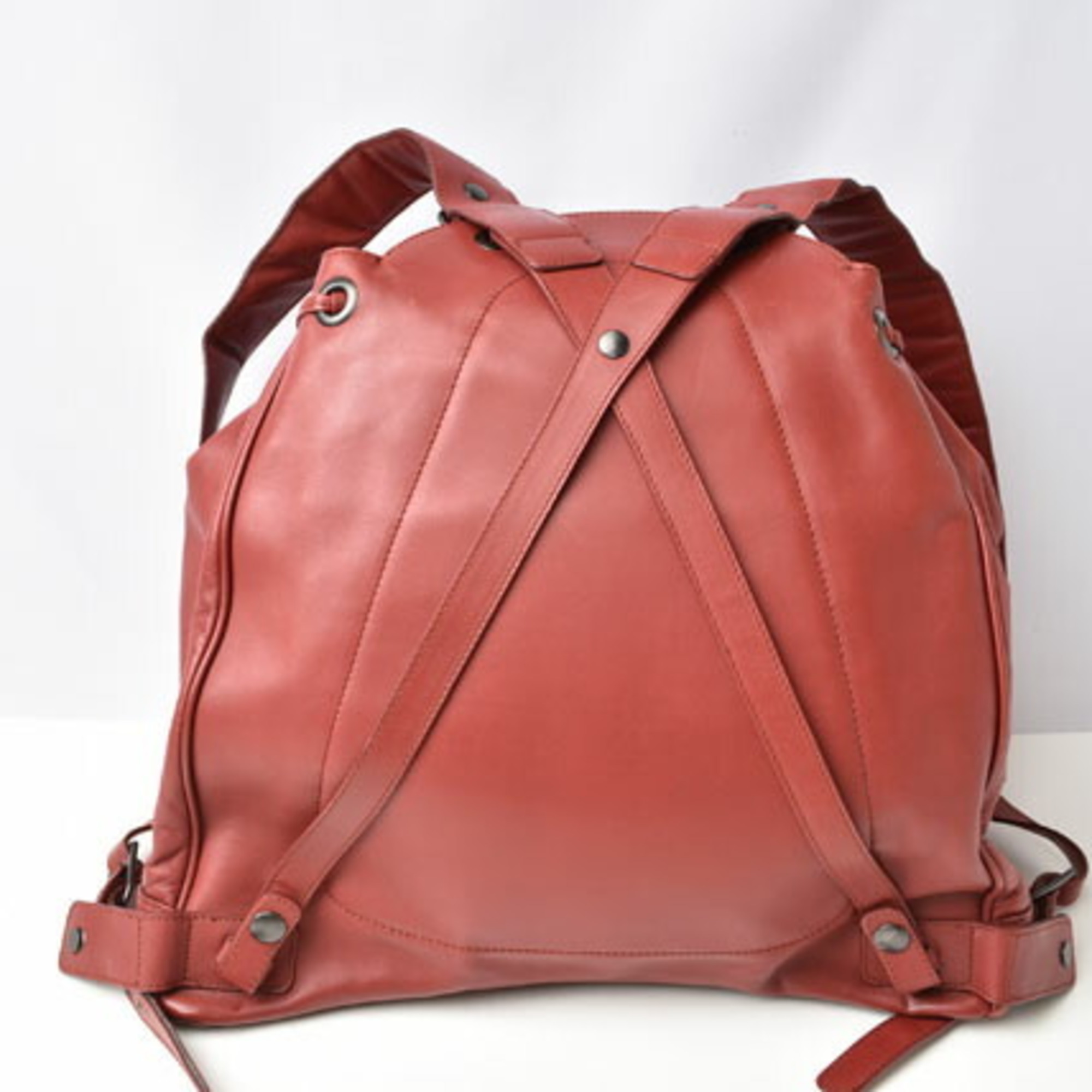 BOTTEGA VENETA Red Intrecciato Backpack Bottega Veneta Intrecciato Loop Mini - Red Crossbody Bags  main image 3