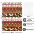 thumbnail image 2 of 2 Pcs Pioneer Flower Floral Print Pattern Kitchen Towels, Funny Microfiber Dish Towel Set, 18" X 26" Tea Towels, 2 of 6