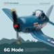 thumbnail image 3 of Avión RC de 2,4 GHz, modos 6G/3D, 4 canales, modelo de avión RC, espuma EPP, juguetes para adultos Ndcxsfigh libre de BPA, 3 of 9
