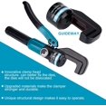 thumbnail image 4 of Upgrade Hydraulic Crimping Tool/Hydraulic Crimper with 9 Dies for Stainless Steel Cable Railing System, Cable Railing Hardware Hydraulic Crimping Tool DC03, 4 of 7