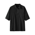 thumbnail image 1 of Mode Hommes Décontracté Confortable Manches Courtes Hauts Unis Chandails en Molleton Blouse, 1 of 9