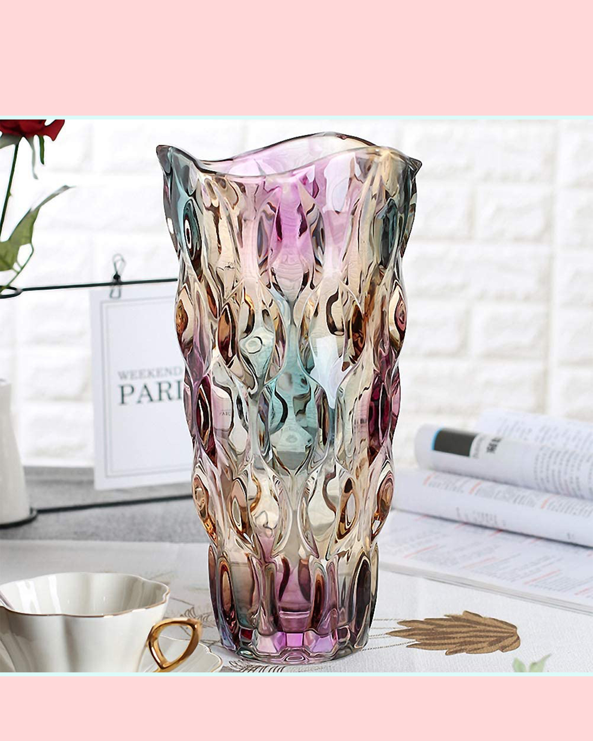 Colorful Glass vase