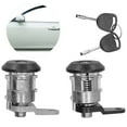 thumbnail image 3 of Car Door Lock Cylinder Kit, Front Door Lock Barrels Left + Right Locking Cylinder Keys For Courier / Fiesta / KA, 3 of 8