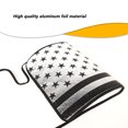 thumbnail image 6 of CheroCar Sun Shade Windshield Sun Visor Accessories Fit for 1997-2006 Wrangler TJ & 2007-2017 Wrangler JK,American Flag, 6 of 7