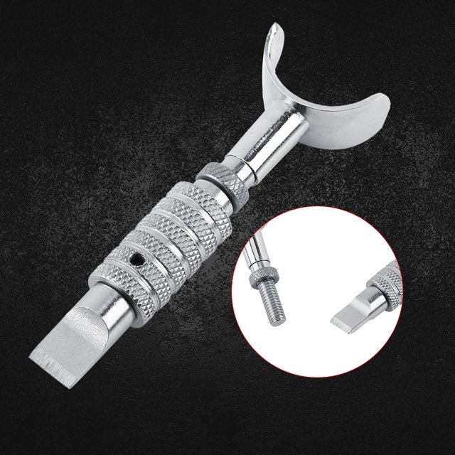 Cuchillo de Talla Ajustable Spptty Cuchilla Cortada de Cuero Herramienta de Trabajo de Cuero