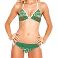 thumbnail image 2 of Christmas Font Detachable Sponge, Adjustable Strap, Bikini Set Two-Pack Swim Suit – Beach, Pool, Vacation, 2 of 6