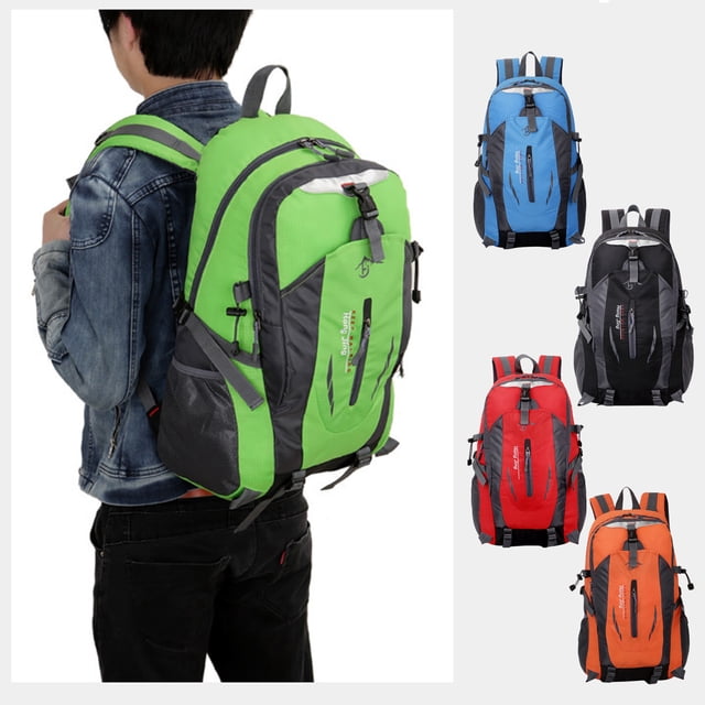 Fiudx Mochila de Senderismo de 30 L, Ligera y Compacta, de Nailon Resistente E Impermeable, Ideal para Viajes, Senderismo y Acampadas. Mochila Unisex, Portátil y Plegable, Tamaño 52 X 33 X 18 Cm.