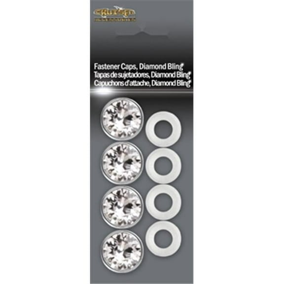 Cruiser Accessories Fastener Caps- Diamond Bling