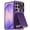 Purple, variant on Lunvic for Samsung Galaxy S26 Ultra Case, Slide Camera Cover, RFID Blocking Hidden Wallet Card Holder, Kickstand Shockproof PC TPU Cover, Titaniumgold