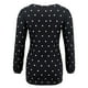 thumbnail image 4 of Camisas de Maternidad Para Damas Blusas Lactancia Flores de Moda Estampado de Hojas Manga Larga Vestir Top Odeerbi  ODB123446, 4 of 4