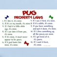 thumbnail image 2 of CafePress - Pug Property Laws 2 Infant Bodysuit - Baby Light Bodysuit, Size Newborn - 24 Months, 2 of 4