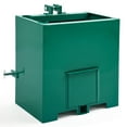 thumbnail image 2 of DEXTRUS 3 Point Tractor Ballast Box, Category 1 Hitch, 800 lbs Capacity, Rear Ballast with 2" Receiver Hitch for Tractors, Green, 2 of 8