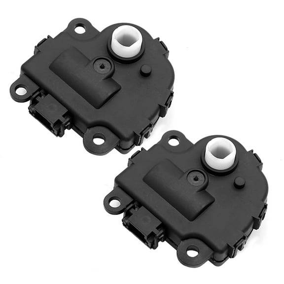 Anxingo 2Pcs 1573517 HVAC Heater Blend Door Actuator, Replacement for Chevy Impala Limited 2014 2015 2016, Replacement for Buick Allure 2004 2005 2006 2007 2008 2009, Replace 1574122