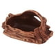 thumbnail image 1 of EeaseMX Maceta a prueba de fugas con forma de tocón de madera simulado, cuenco de cemento para plantas suculentas, accesorio para decoración del hogar y paisajismo (marrón), 1 of 7