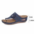 thumbnail image 6 of Daznico Women's Sandal - Women Summer Solid On Casual Open Toe Wedges Comfortable Beach Shoes Sandals Slippers,Size 6.5, 6 of 6
