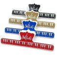 thumbnail image 1 of 4 Pcs Support de Clip à Ressort pour Livre de Musique, Notes, Partitions, Piano, Guitare, Violon, Violon, Cello, Perf, 1 of 5