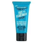 Just For Men The Best Face and Beard Wash Ever, 3.4 Oz, 6 Pack